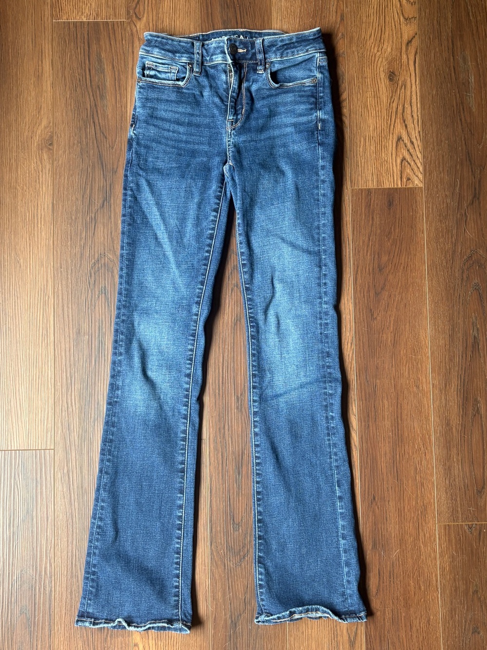 American Eagle Outfitters Women’s Blue Flare Jeans